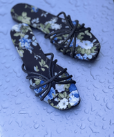 AVA FLORAL SLIDES - Zarin by Zarsah